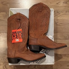 Vintage Dan Post X Marlboro Cowboy Boots women s Size 6.5 NEW