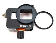 GoPro Protective Camera Cage/Frame for HERO5, HERO6, HERO7, HERO8 w/ UV Filter