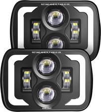 H6054 Led Headlights, DOT 5x7 7x6 Led Headlight High Lumens Anti-glare DRL Turn