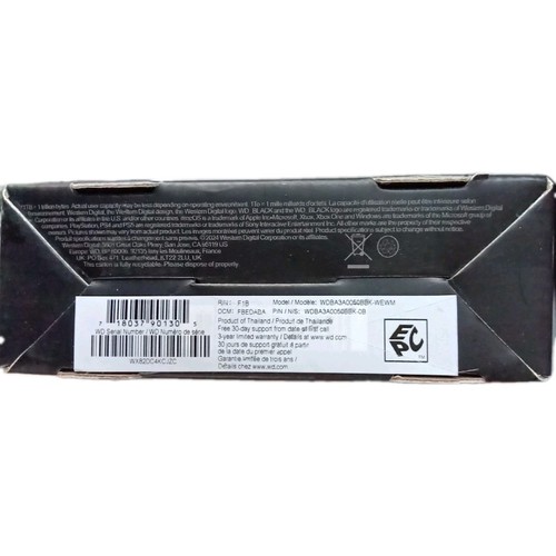 NEUF WESTERN DIGITAL WD NOIR P10 HAUTE PERFORMANCE ! PORTABLE GAME DRIVE 5TB - Photo 5/5