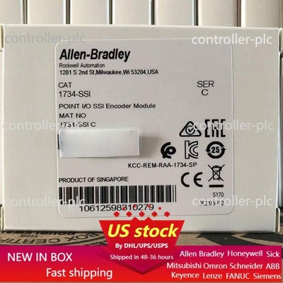 Allen-Bradley 1734-SSI SER C POINT I/O Encoder Input Module AB US Free Tax