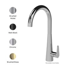 Kitchen Mono Mixer Tap, 398mm - Balterley - Choose Handle Type and Colour