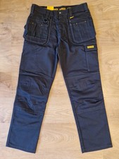 DeWALT Holster Pocket Work Trouser Size 32/32 BLACK