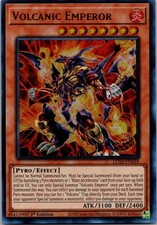 Volcanic Emperor 1st Edition Legendary Duelists: Soulburning Volcano LD10-EN018