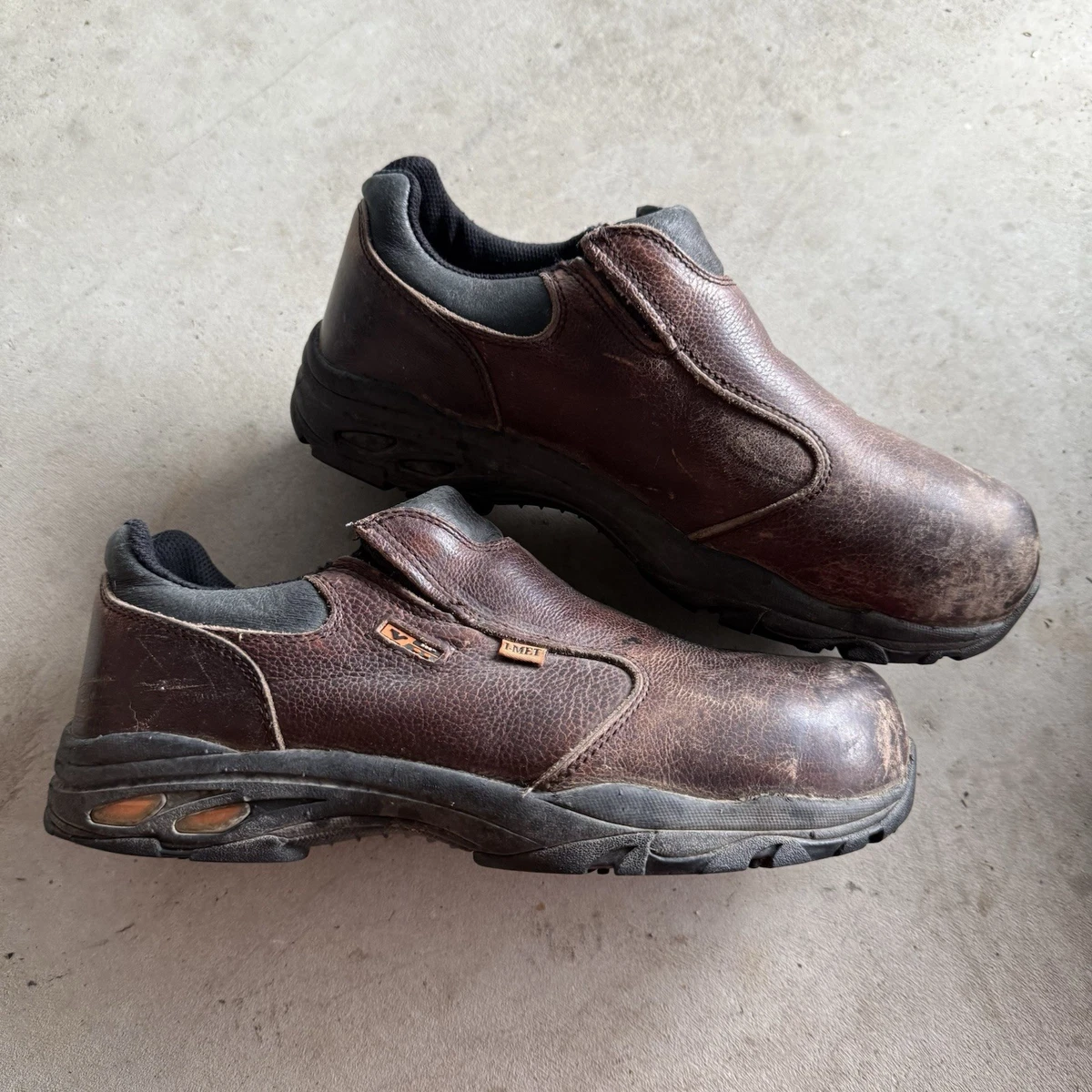 Thorogood‎ Shoes Mens Size 9 Brown Leather Slip Resistant Work Hiking Low ASR Thorogood Men main image 3