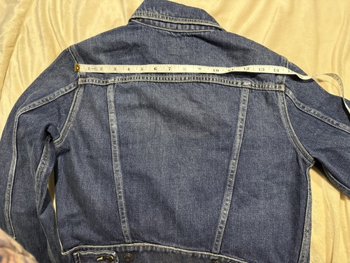 $328 Current / Elliot “The Baby Trucker” - Rig - Cropped Denim Jean Jacket 0 XS - Picture 18 of 18