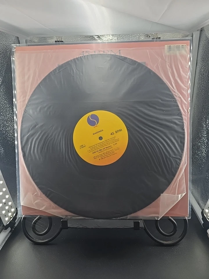 Madonna Live To Tell Maxi Single Sire First Press Vinyl 0-20461 1986 **Unplayed Foto 3 de 4