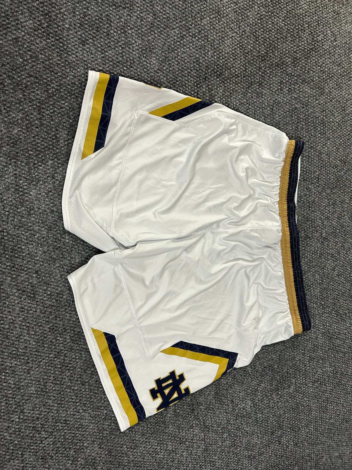Notre Dame Fighting Irish Under Armour Game Shorts Mens 2xl white thumbnail 8