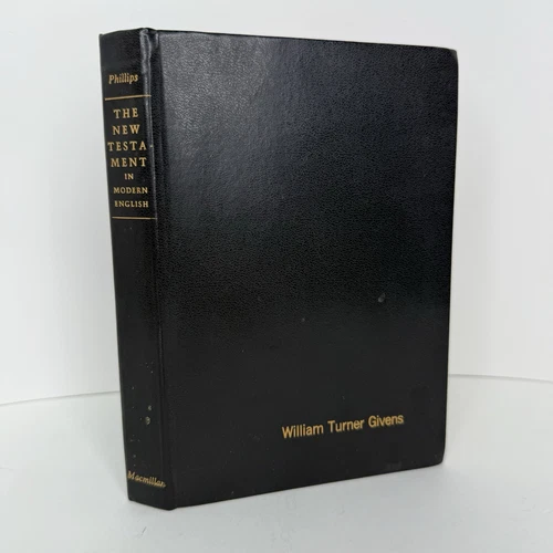 J.B. PHILLIPS The New Testament in Modern English Leather  1967 Bible
