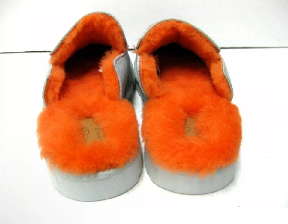 ZAPATOS MUJER UGG X ECKHAUS LATTA BLOCK SLIDE GRIS CIELO EE. UU. 9/UK 7/EU 40 Foto 4 de 4