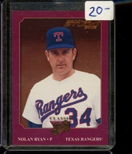 2002 DONRUSS STUDIO NOLAN RYAN RED BORDER PARALLEL 483/1000