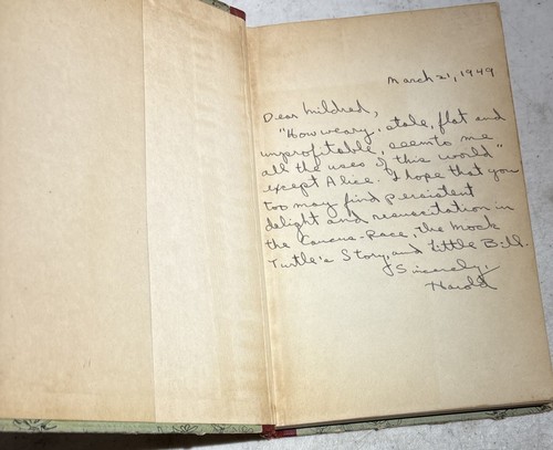 ALICE'S ADVENTURES IN WONDERLAND CARROLL GLASSINE Dust Jacket Modern Library - Picture 3 of 12