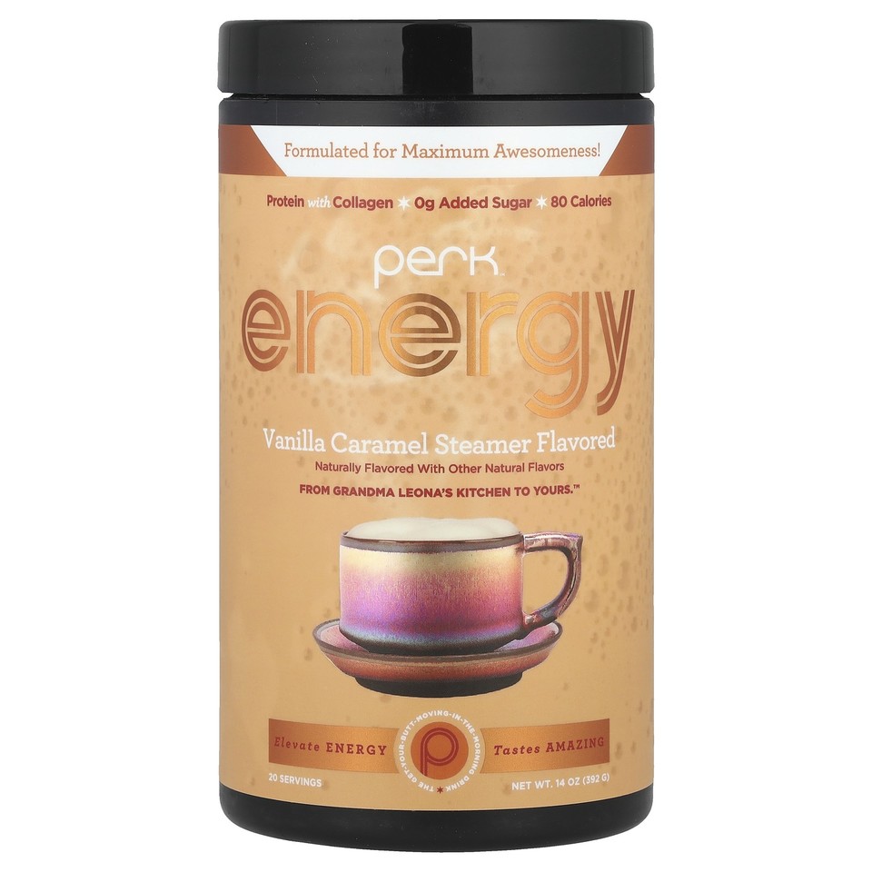 Vanilla Caramel Steamer, 14 oz (392 g)
