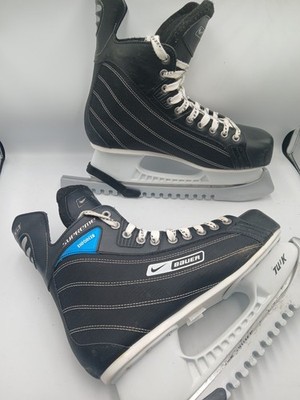 Seltene Nike Bauer Supreme Enforcer Größe 10,5 Herren Eishockey Schlittschuhe 