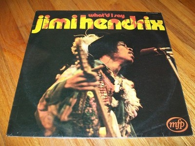 JIMI HENDRIX - WHAT'D I SAY LP VINYL MFP 528 MUSIC FOR PLEASURE W/CURTIS KNIGHT