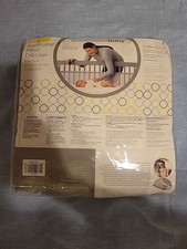 Breathable Baby Mesh Crib Liner in Safari Open Bag Baby Shower Gift 