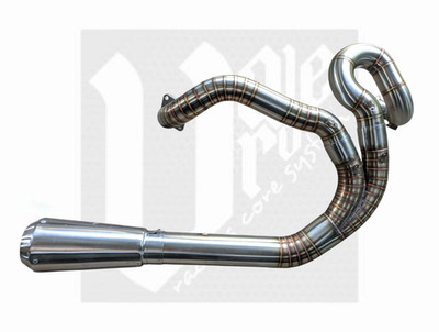 Custom Exhaust 2 Into 1 Fits For Harley Davidson V-Rod and Night Rod 2002-2017