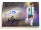 Lionel Messi 2025 Leaf In The Game Used Sports Vignette Authentic Auto 1/2