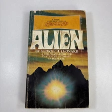 ALIEN by George H. Leonard Vintage 1977 PLAYBOY Press FIRST Edition Paperback
