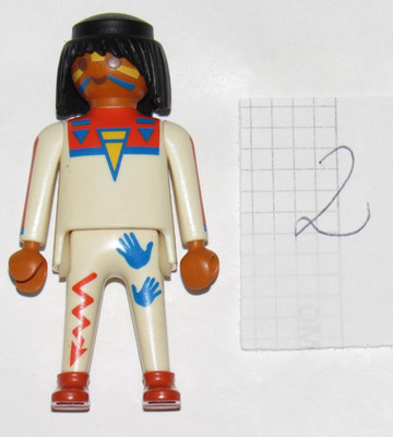 playmobil  Mann Figur Indianer ''2'' aus 3870 Camp Thunder