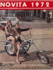 advertising Pubblicità- FANTIC MOTOR  CHOPPER  1972 MOTOITALIANE MOTOSPORT EPOCA