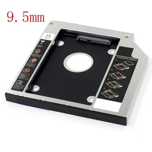 Einfach installierbare Aluminiumhalterung für Ihre für SATA 3 0 Optibay Setup - Bild 3 von 14