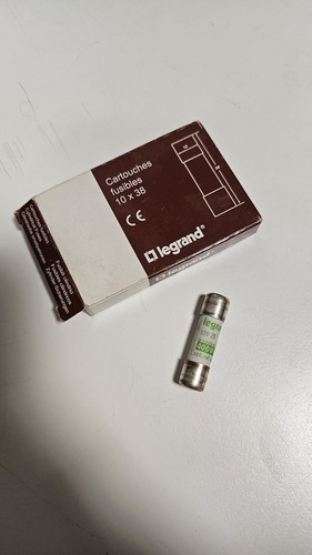 Fusibili Legrand 10x38 1A 400V Tipo am - 10 Pezzi - Foto 1 di 3