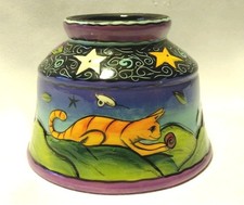 Terri Kern RCS Artist Ceramic Pc For Her Whimsical Wind Chime Collection READ B2