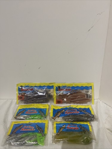 Saltwater Assassins - 6 Packs Lot Assorted Colors And Styles Picture For Details