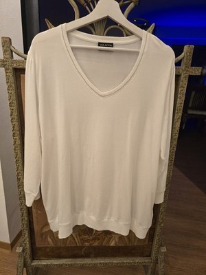 Via Appia Due Shirt Gr. 48 Creme Weiß Neu ohne Etikett Modal