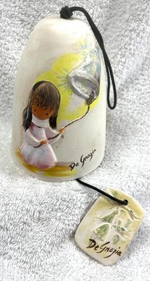 DeGrazia Sandstone Windchime Bell & Goebel ornament (71)
