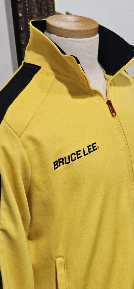 Редкий винтажный Брюс Ли легкий желтый жакет большой  - Изображение 4 из 4