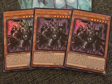 Yugioh 3x Eidos the Underworld Monarch DUAD-EN017 Duelist’s Advance 1st Ed NM