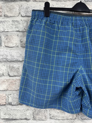 Adidas Men's Herren Bade Check Swimming Shorts - Midnight/Solar Yellow Size XL - Picture 6 of 10