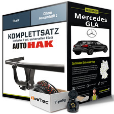 Anhängerkupplung starr für MERCEDES GLA +E-Satz Kit NEU Anhängerkupplung starr für MERCEDES GLA +E-Satz Kit NEU