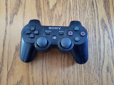 Black Sony Sixaxis DualShock 3 Wireless Controller for PlayStation 3 - CECHZC2U