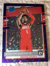 2020 Donruss Optic Rated Fast Break Purple Prizm /95 Kenyon Martin Jr Rookie RC