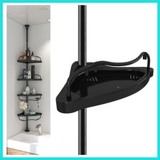 39-125 Inch Adjustable Height With ABS Shelves, Drill Free Organizer, 4 Layer...