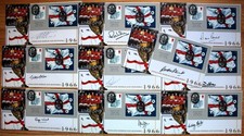 Product Image: 2002 ENGLAND WORLD CUP WINNERS COVERS INDIVIDUALLY HAND SIGNED BY THE 1966 TEAM