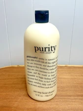 Philosophy Purity Made Simple One-Step Facial Cleanser 32 oz New Sealed NOS B