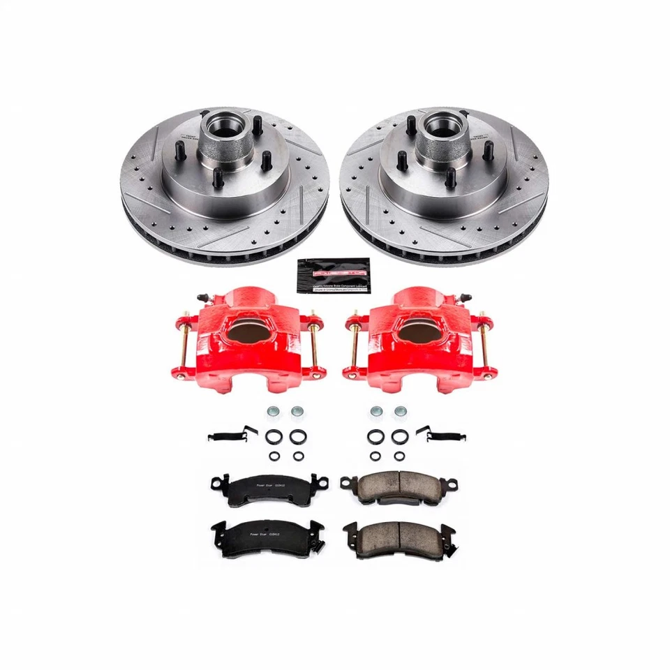 Power Stop Brake Kit For Cadillac Fleetwood 1978-1996 Front Z23 Evolution Sport Foto 2 de 4