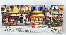 Rue Parisienne "Parisian Street"- 750 Piece Puzzle - Panoramic, 37" Long