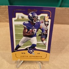 2020 Panini Chronicles - Classics Justin Jefferson #CL-13 (RC)