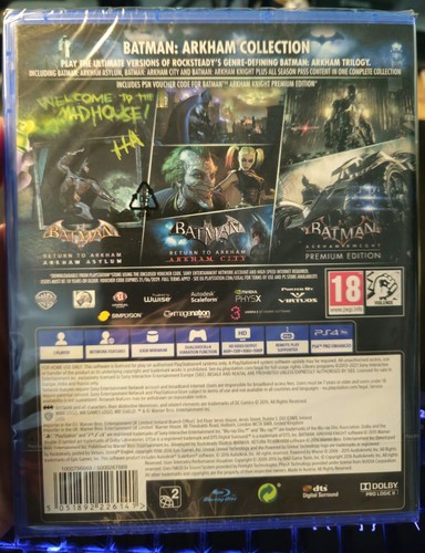 Batman Arkham Collection Standard Edition (PlayStation 4, 2020) PAL BRANDNEU - Bild 2 von 7