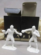 rare white Marx 60mm PAIR OF BOXERS (different) Rugby Knitting Mills MINT IN BOX