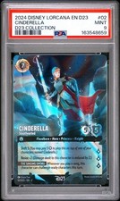 2024 DISNEY LORCANA EN D23-D23 EXPO PROMO 02 CINDERELLA - STOUTHEARTED PSA 9