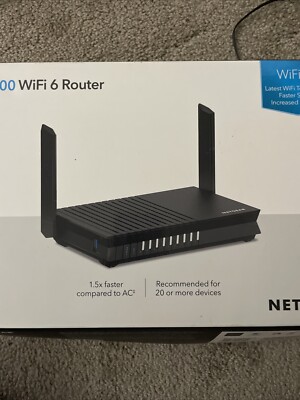 NETGEAR NIGHTHAWK 4 Port 1200 Mbps Wi-Fi Hotspot Modem (RAX20100NAS)