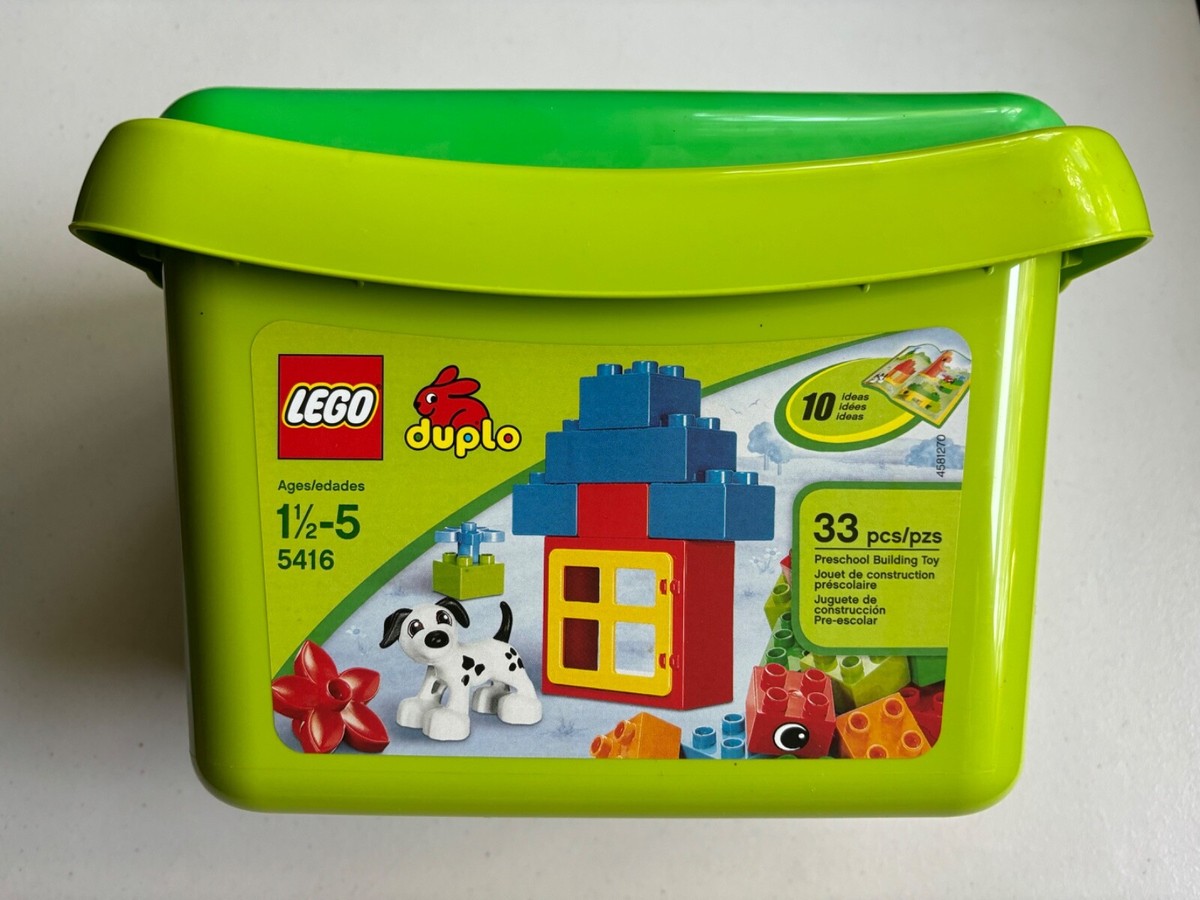 LEGO Duplo Set 5416 Preschool Building Toy 33 Pieces New & Factory