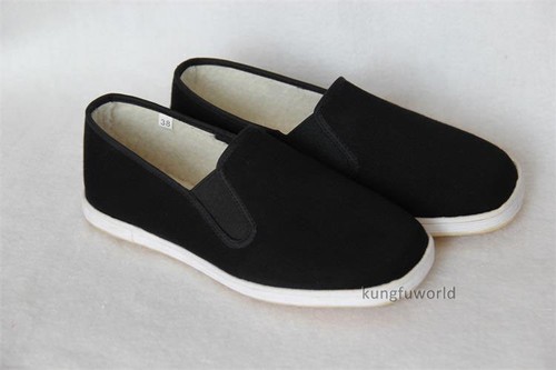 Zapatos de Kung Fu de Tai Chi hechos a Mano Zapatos Wing Chun Tenis Wushu Calzado - Imagen 5 de 6