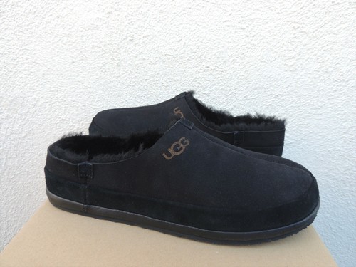 UGG BLACK PARKDALE CLOG SUEDE/ SHEEPSKIN SLIPPERS, MEN US 9/ EUR 42 ~NEW |  eBay